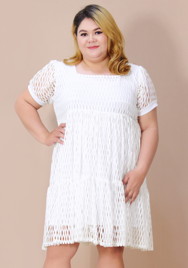babydoll dress square neck