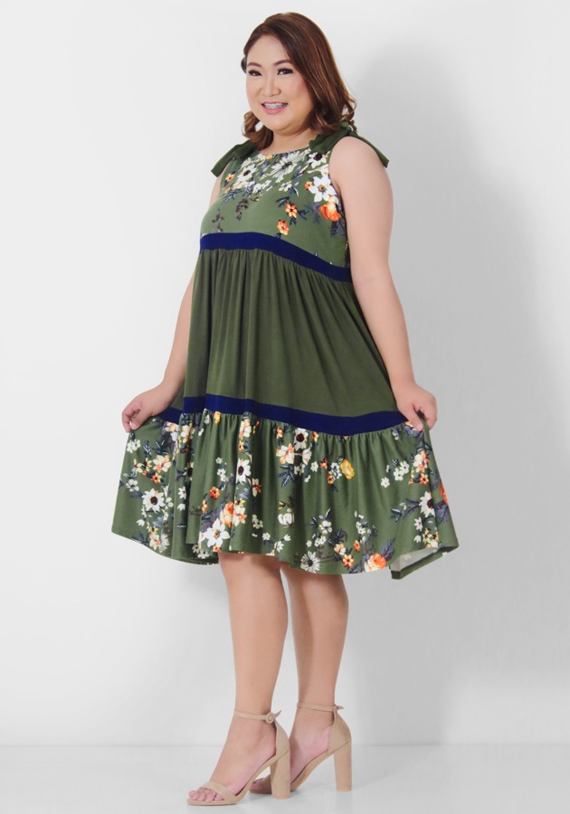 tie shoulder sun dress
